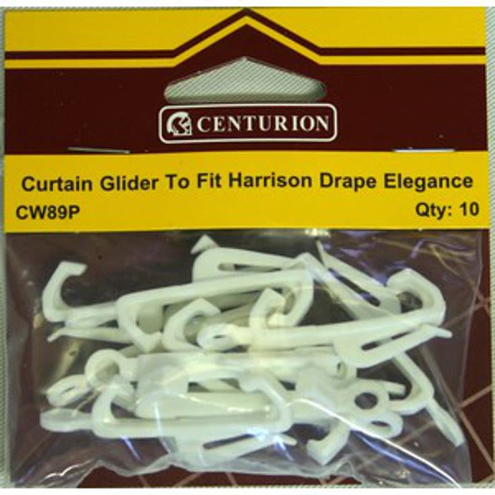 Curtain Glider To Fit Harrison Drape Elegance (Pack of 10) Ray