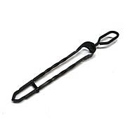 De Vielle Fireside Spare 18 Inch Black Fire Tongs GUD035858