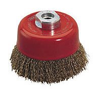Draper 52636 M14 80mm Crimped Wire Cap Brush