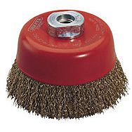 Draper 52637 M14 100mm Crimped Wire Cap Brush
