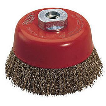 Draper 52637 M14 100mm Crimped Wire Cap Brush