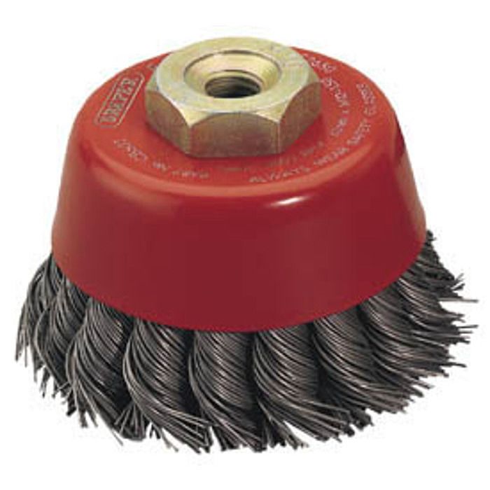 Draper 60mm M10 Twist Knot Wire Cup Brush 52630 Ray Grahams DIY Store