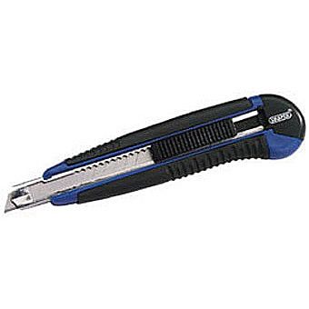 Draper 72145 9mm Soft Grip Retractable Segment Blade Knife