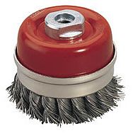 Draper 80mm M14 Twist Knot Wire Cup Brush 52632