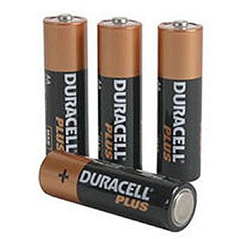 Duracell Plus AA Battery 4pk