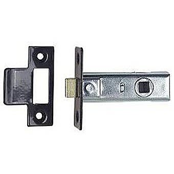 Euro Spec 2½" Black Mortice Latch