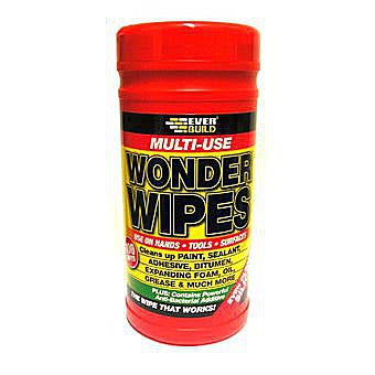 EverBuild Multi Use Wonder Wipes Box Pack of 100