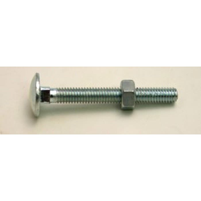 M6 x 50mm ZP Small Carriage Bolts & Nuts Ray Grahams DIY Store