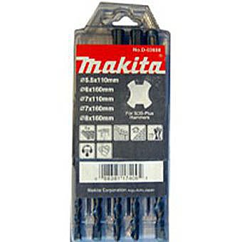 Makita D03888 SDS Plus 5 Pce Bit Set