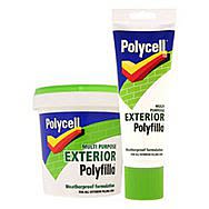 Polycell Multi Purpose Exterior Polyfilla 330g Tube- Ready Mixed