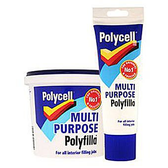 Polycell Multi Purpose Polyfilla 1kg Tub -  Ready Mixed