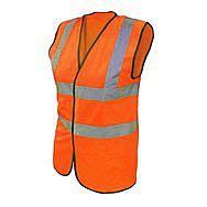 Scan High Visibility Waistcoat Large Orange