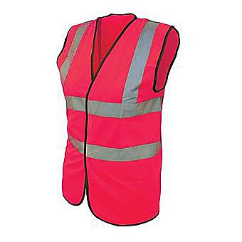 Picture of Scan High Visibility Pink Waistcoat