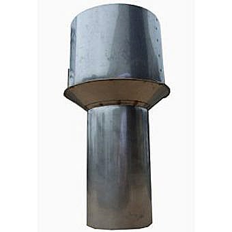 Schiedel 6" Stainless Steel Flue Adaptor