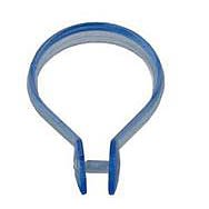 Showerdrape Shower Curtain Rings Transparent (12PK)