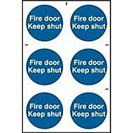 Spectrum 0151 Fire Door Keep Shut Sign