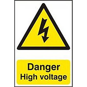 Spectrum 0761 DANGER High Voltage Sign