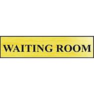 Spectrum 2009 Waiting Room Sign Gold