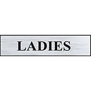 Spectrum 2101 Silver Ladies Sign