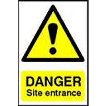 Spectrum 4102 Danger Site Entrance Sign