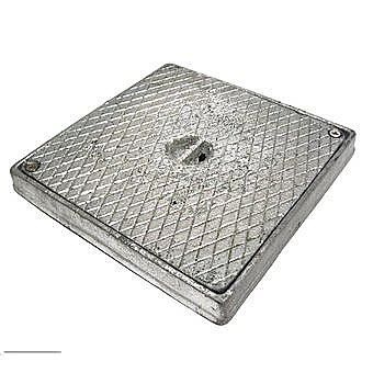 Square Alloy Seal Plate 225 x 225mm