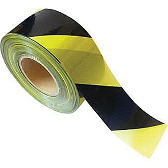 Toolpak HZ02 Yellow/Black Warning Tape 500m