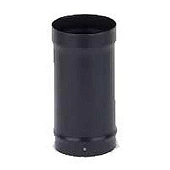 Vitraflue VFB06125  5" X 300mm  Matt Black Pipe