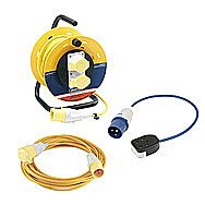 Site Cable Reels & 110v Extension Leads