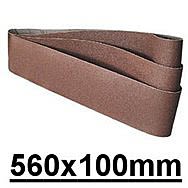 560 x 100mm Belts