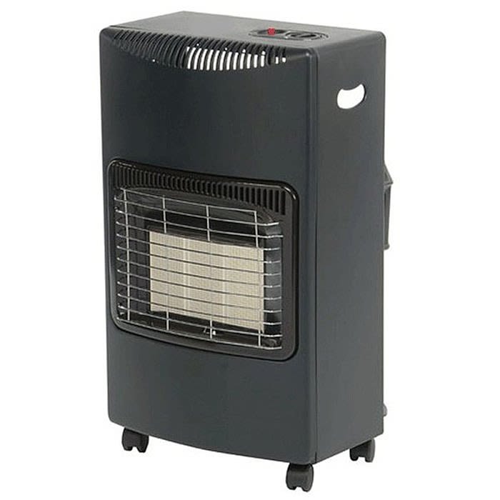 Deville Mobile Gas Heater Black DEF974335 Superser Style Ray Grahams