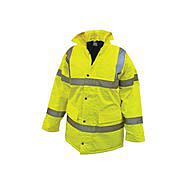 Scan Hi-Vis Motorway Jacket Yellow