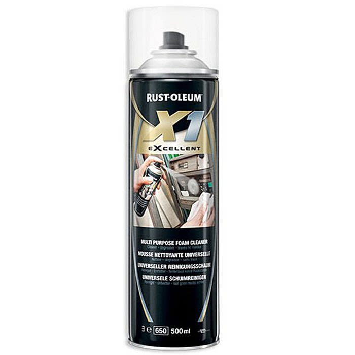 Rustoleum X1 Multi Purpose Foam Cleaner And Degreaser 500 millilitres
