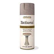 RustOleum Textured Spray Paint - Autumn Brown