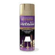 RustOleum Metallic Gold Spray Paint 400ml