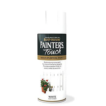 RustOleum Painters Touch Matt White 400ml