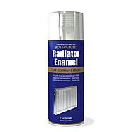 RustOleum Radiator Enamel Chrome 400ml