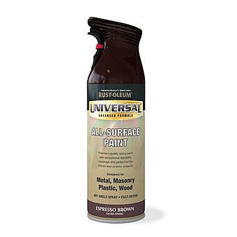 RustOleum Universal All Surface Spray Paint - Espresso Brown