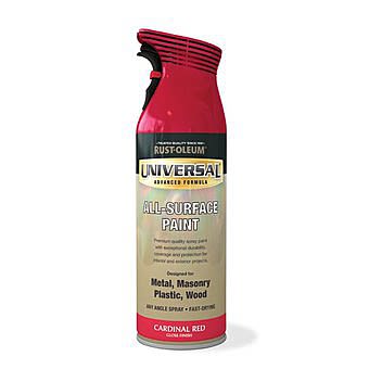 RustOleum Universal All Surface Spray Paint - Cardinal Red