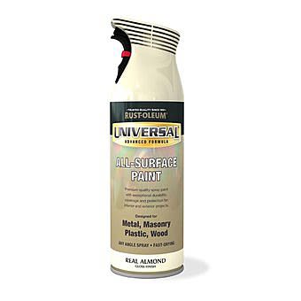 RustOleum Universal All Surface Spray Paint - Real Almond