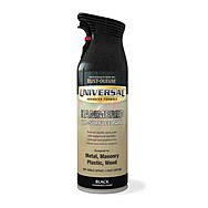 RustOleum Universal All Surface Hammered Spray Paint - Black