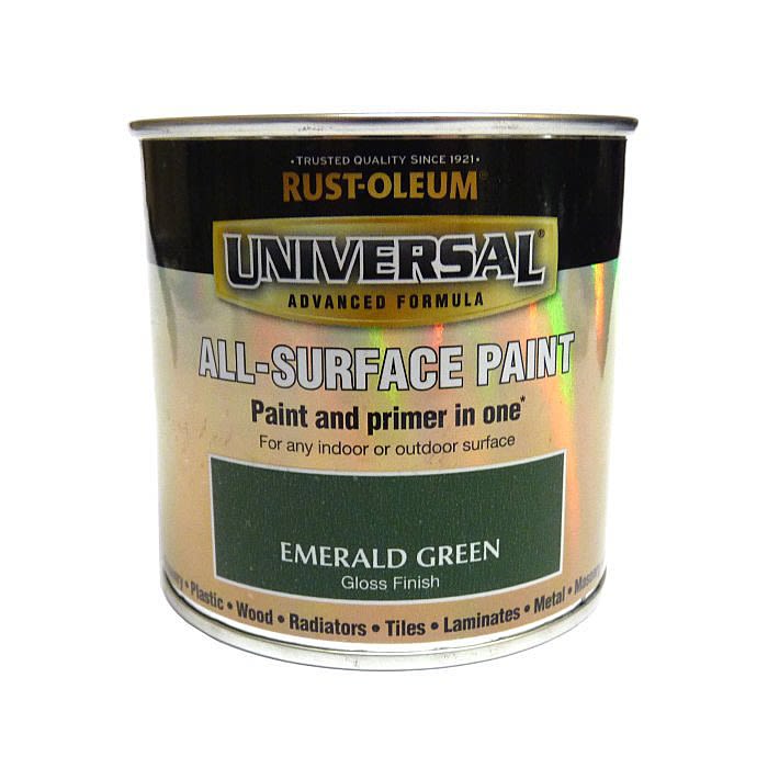 RustOleum Universal All Surface Paint 250ml Emerald Green Ray Grahams