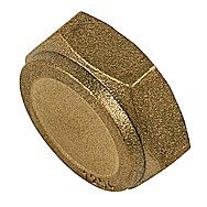 Compression Blanking Cap 1/2 Inch BSP - Screw on
