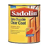 Sadolin Extra Durable Clear Coat Gloss Finish 1 litre