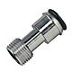 Radiator Valve Extension Piece 15-40mm 1/2 Inch BSP Chrome