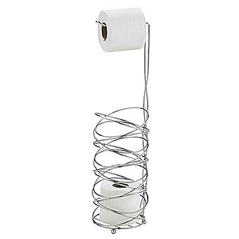 Showerdrape Celeste Toilet Roll Dispenser and Spare Toilet Roll Holder