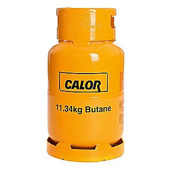 Calor 11.34 Kilo Butane Gas Refill Yellow Bottle