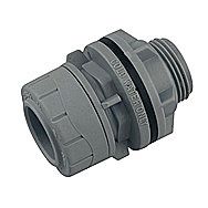 Polyplumb Plastic Tank Connector 15mm x 1/2 Inch