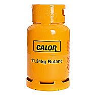 Calor 11.34 Kilo Butane Gas Bottle Charge Yellow 