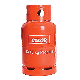 Calor Gas 13.15 Kilo Propane Gas Bottle Charge Red