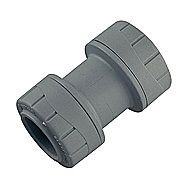 Polyplumb Plastic Straight Connector 22mm